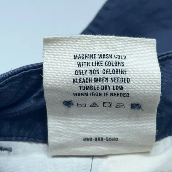 Buck Mason Deck Shorts Mens Size 30 Blue Cotton Spandex 7” Inseam Drawstring - Picture 8 of 11